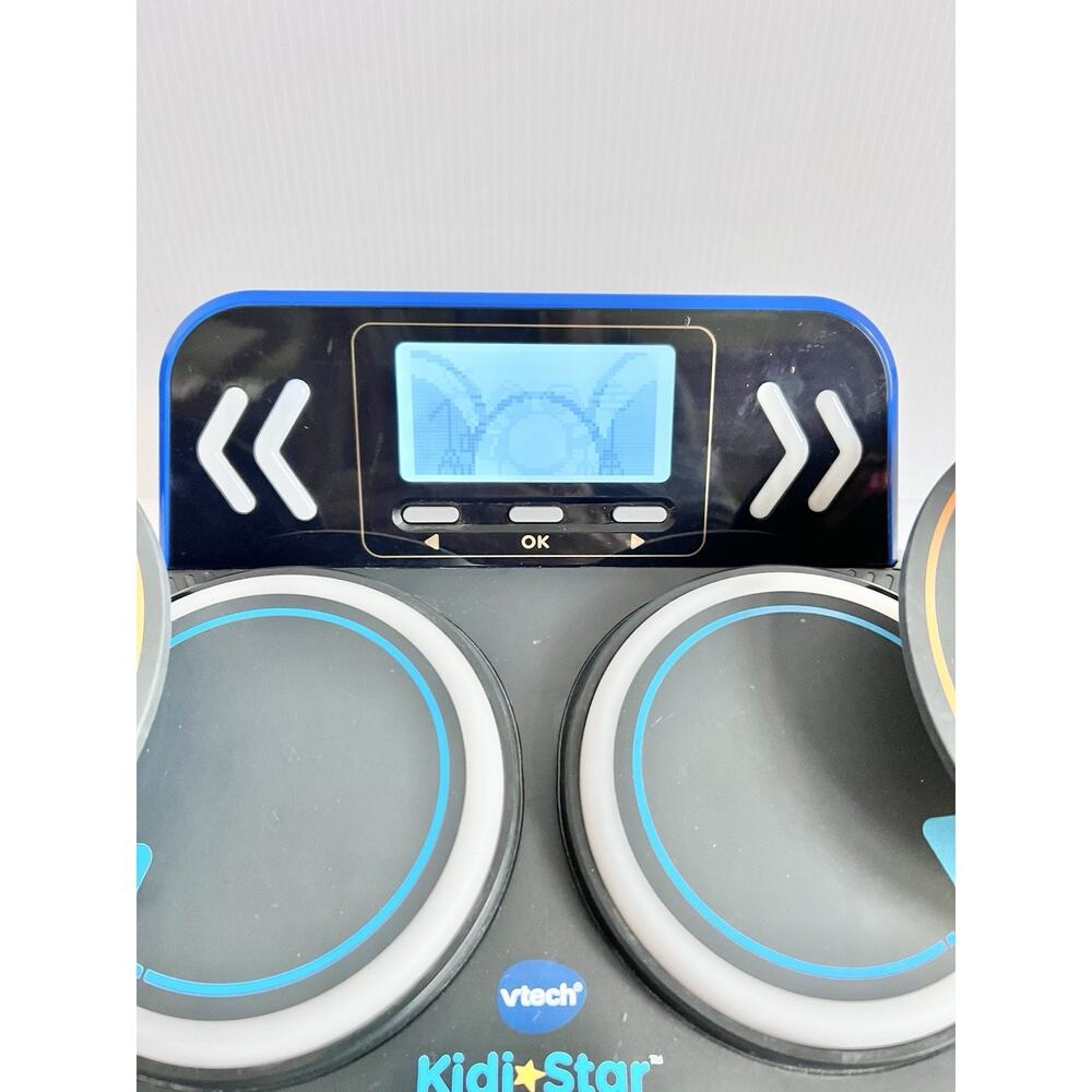 VTech Kidi Star Drum Pad Music Tracks Bluetooth Working No Drumsticks - Picture 3 of 7